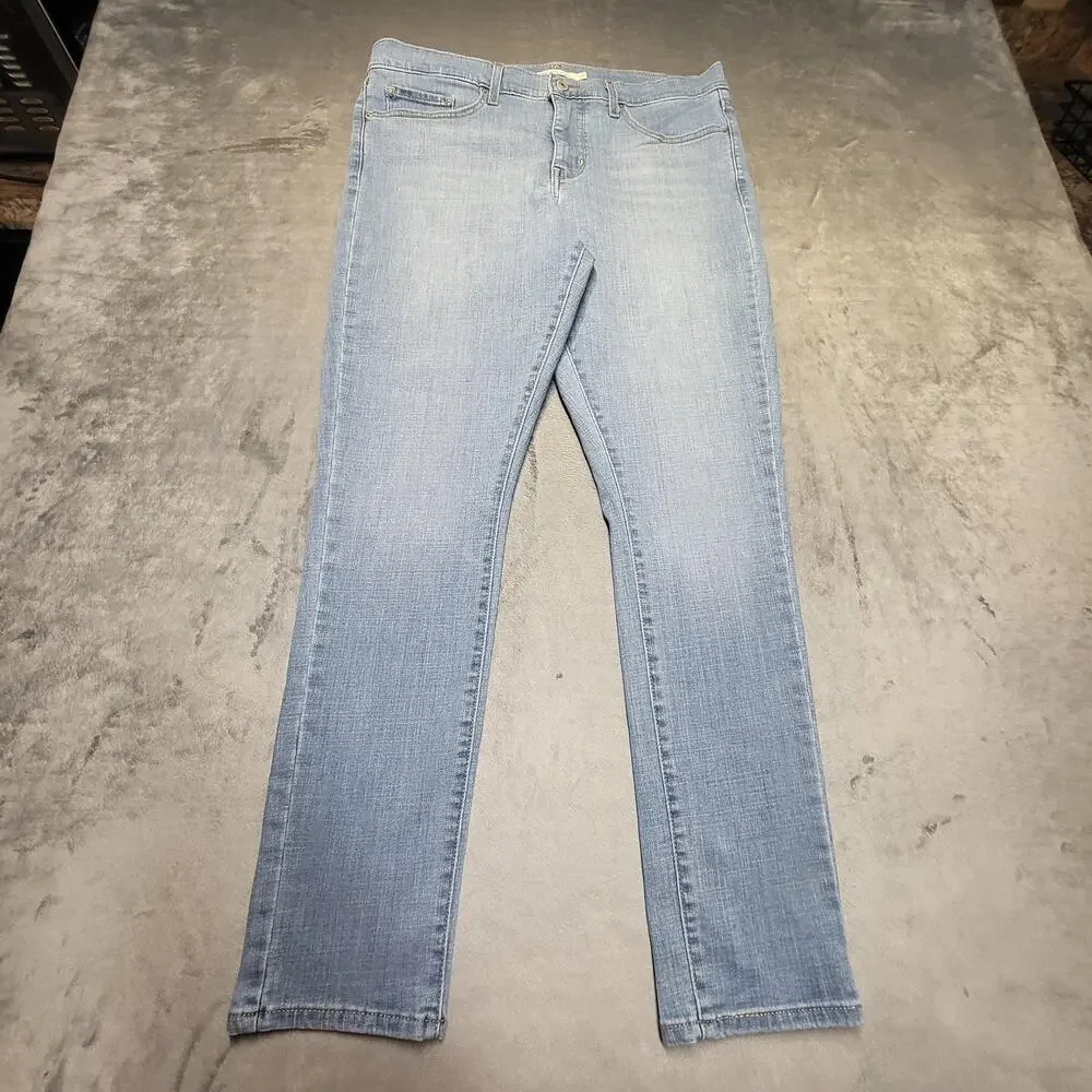 Levi's 311 Jeans Womens 32 Blue Shaping Skinny Light Wash Slim Stretch 5-Pocket